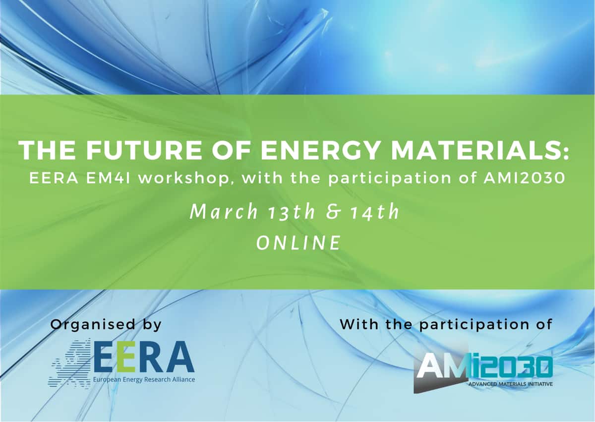 Future of Energy Materials webinar banner