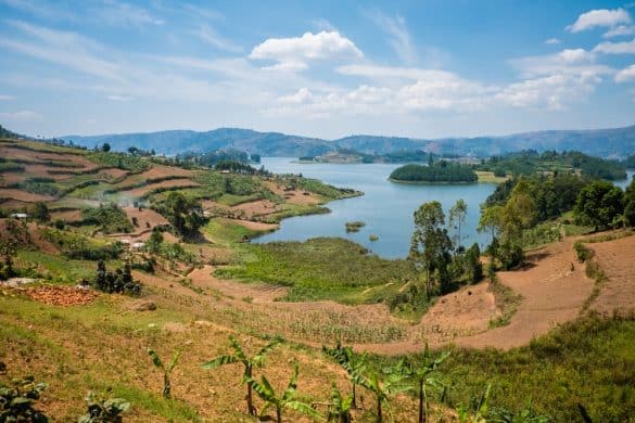 View of Lake Kivy in the Democratic Republic of Congo. Photo by Petr Klabal at SHuttlestock