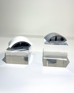 Custom biocampatible implants on display